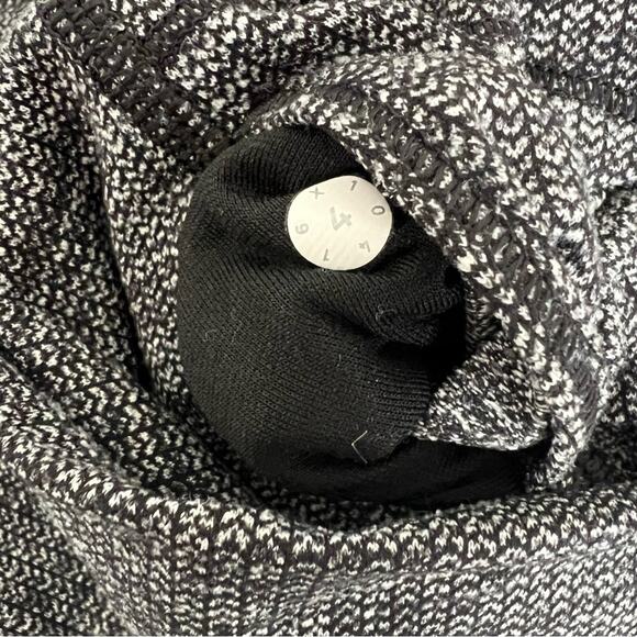 Lululemon Wunder Under Pant (Hi-Rise) Luon Variegated Knit Black Heathered Black - Picture 4 of 6